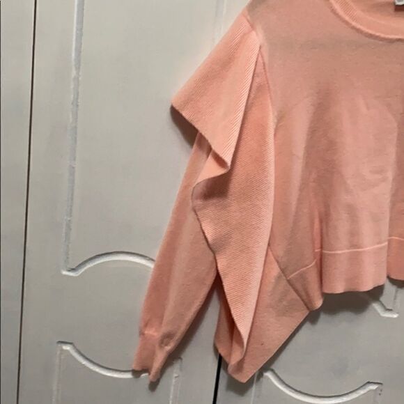 ZARA Knit pink sweater size Small - Picture 2 of 7